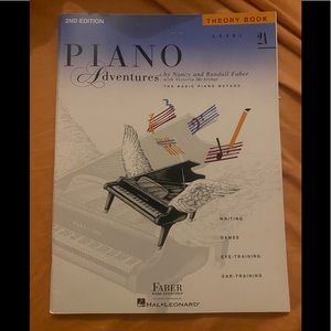 Piano level 2A Theory Book